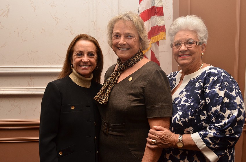 Linda Long, Senator Nancy Detert and Cynthia Crowe