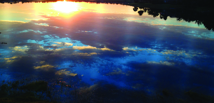 Maggie Bechtold submitted this sunrise photo, taken over Lake Uihlein in Lakewood Ranch.