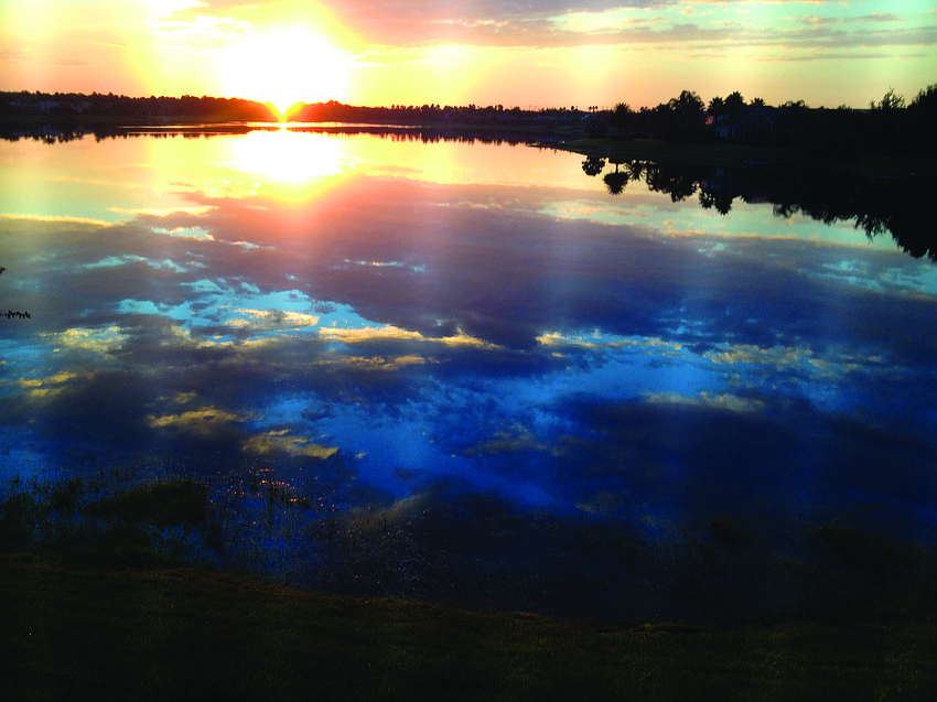 Maggie Bechtold submitted this sunrise photo, taken over Lake Uihlein in Lakewood Ranch.