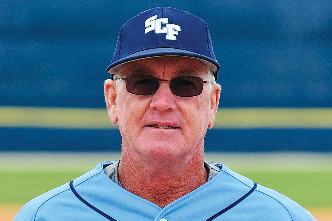 Former State College of Florida center fielder and current assistant baseball coach Dave Moates will be inducted into the SCF Hall of Fame during a ceremony Jan. 18. Courtesy photo.