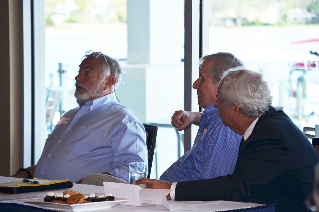 An hour-long debate at the Sarasota Yacht Club Friday allowed Longboat Key Town Commission candidates to discuss Key issues.
