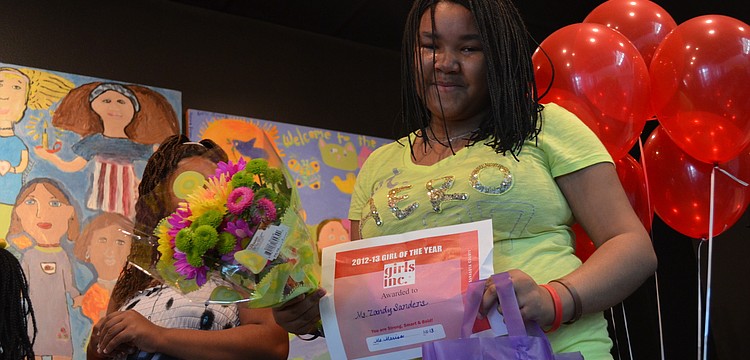 Zandy Sanders will speak in front of a crowd of 700 people at the annual luncheon celebration in April as a representative of Girls Inc.