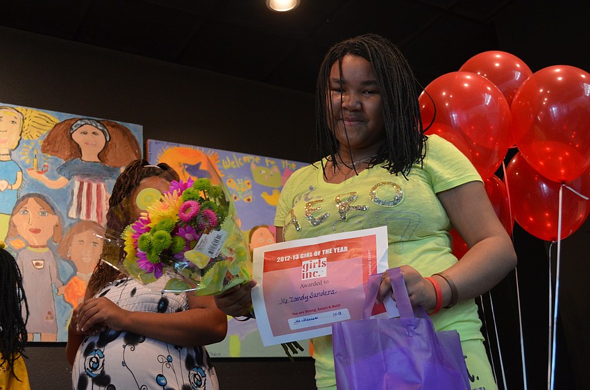 Zandy Sanders will speak in front of a crowd of 700 people at the annual luncheon celebration in April as a representative of Girls Inc.