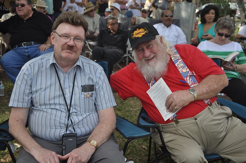 Tom Axtell with Ron Vedder