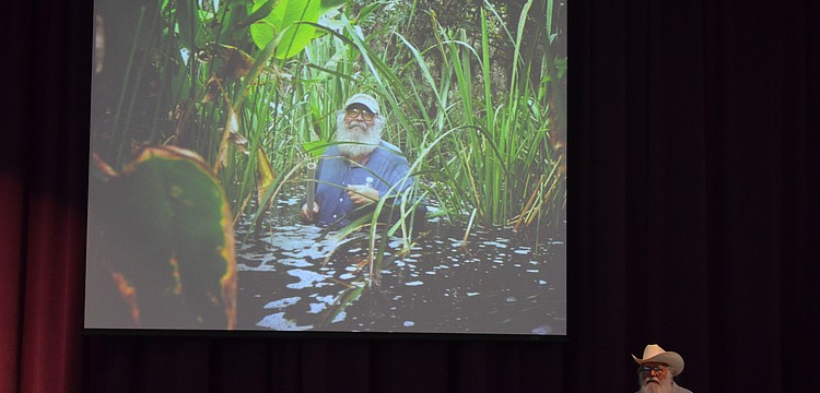Photographer Clyde Butcher talks about his photography and swamp experiences.