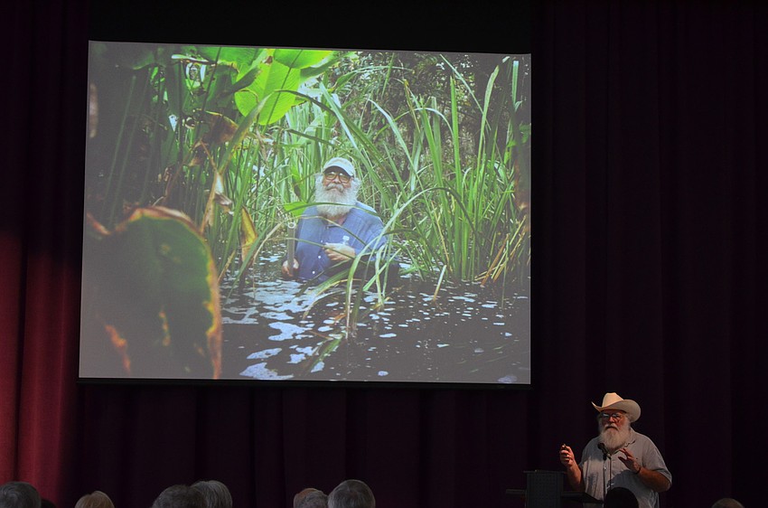 Photographer Clyde Butcher talks about his photography and swamp experiences.