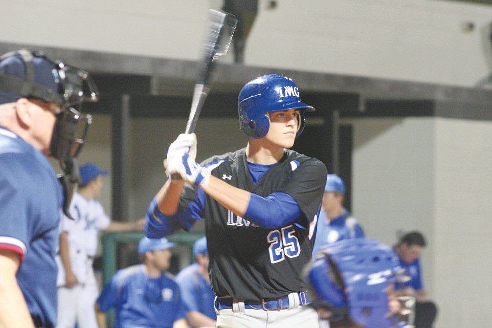 Andrew DiLacqua began playing baseball when he was 4 years old. He worked his way up through the Manatee Cal Ripken and Babe Ruth Youth Baseball at Heritage Harbour programs before moving to IMG as a freshman. Courtesy photos