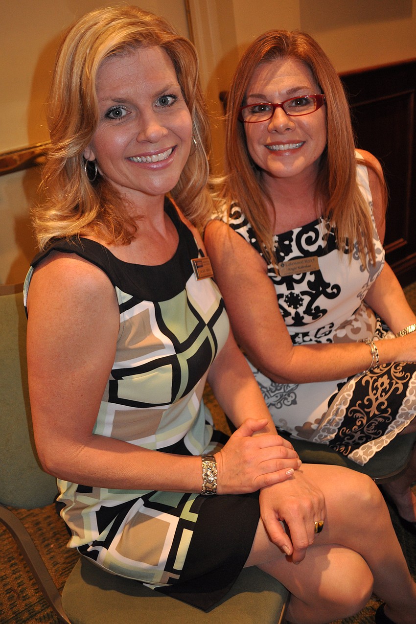 Jackie Shea with Angie Kaleskas