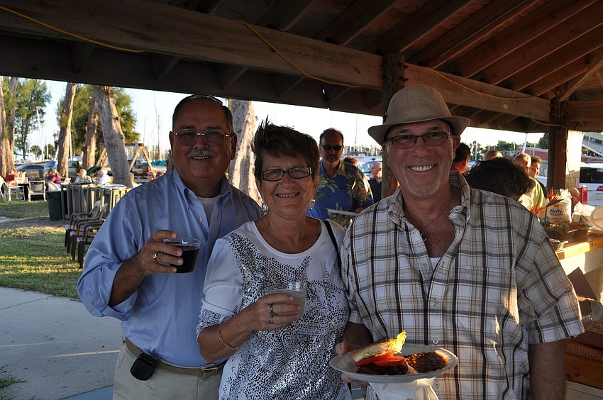 John and Anita Zavacky with Lou DeCongelio