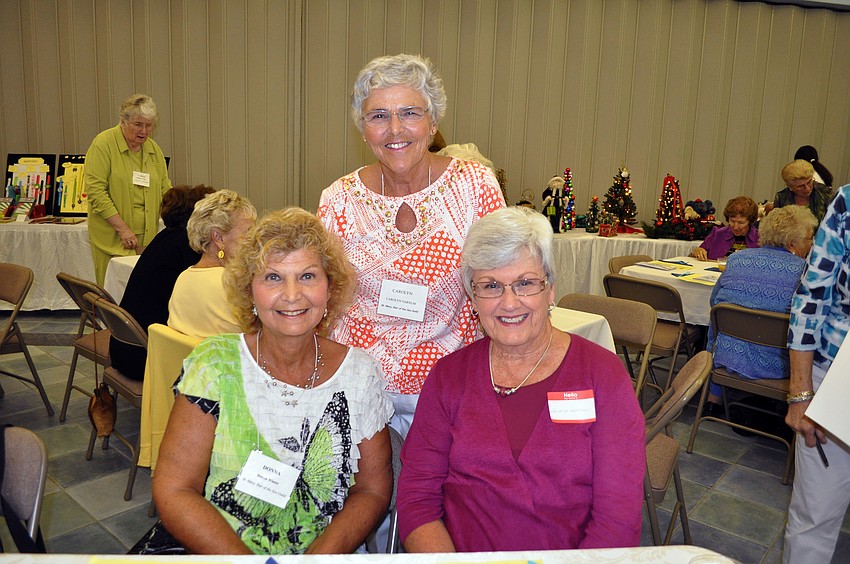 Donna Winter, Carolyn Varnum and Beverly Buckman