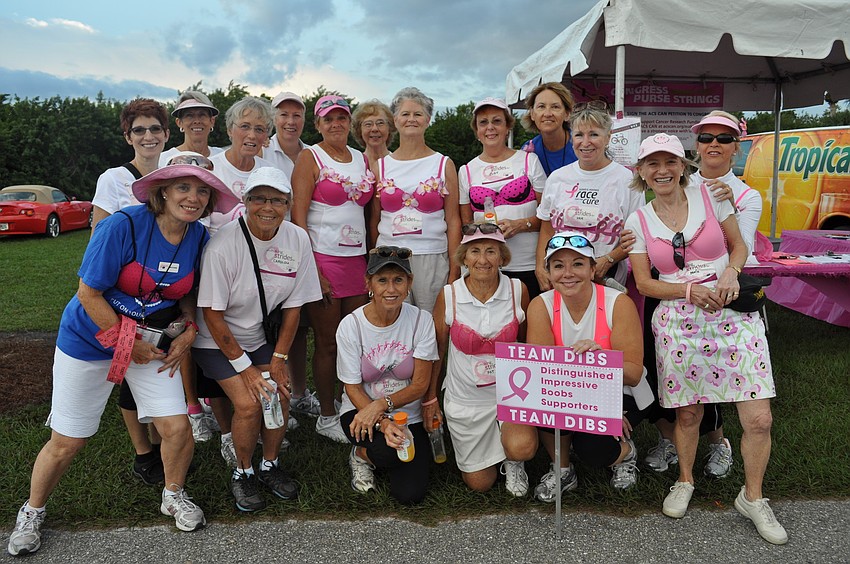 Team Distinguished Impressive Boob Supporters hailed from University Park Country Club.