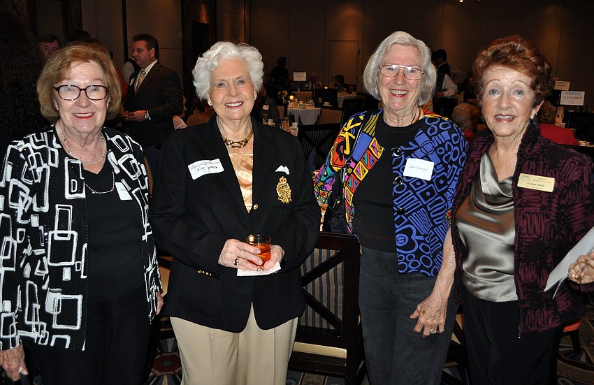Ellen Oâ€™Brien, Evelyn Jones, Jane Baisley and JoAnn Hall