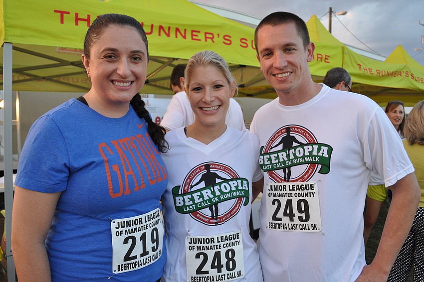 Betsy Summerlee tagged along with Junior League member Lauren Sava and Rob Mullins.