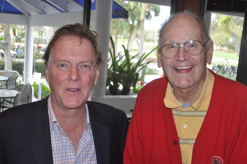 Dr. Jim Whitman with Bill Sceva