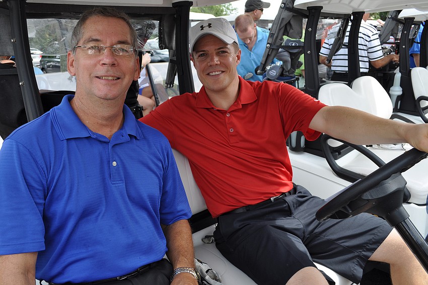 Genard McCauley golfed with Jeff Pfeiffer.