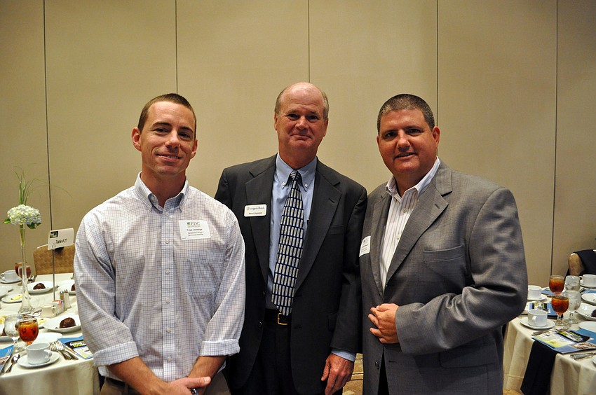 Tripp Jennings, Steve Johnsson and Dr. Todd Bowden