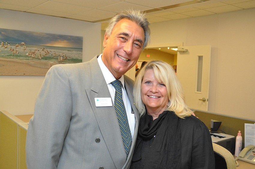 Andrew Vac and Director of Longboat Key Center for the Arts, a Division of Ringling College of Art and Design Jane Buckman