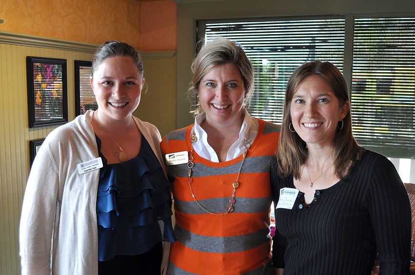 Gabriele Vest, Heather Kasten and Anna Turner