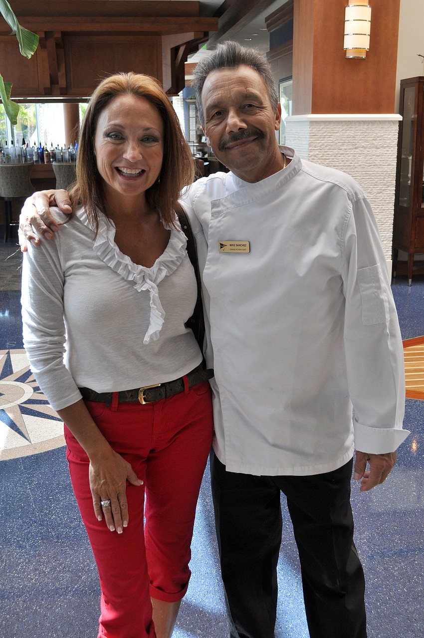 Kim Roberts and Mike Sanchez