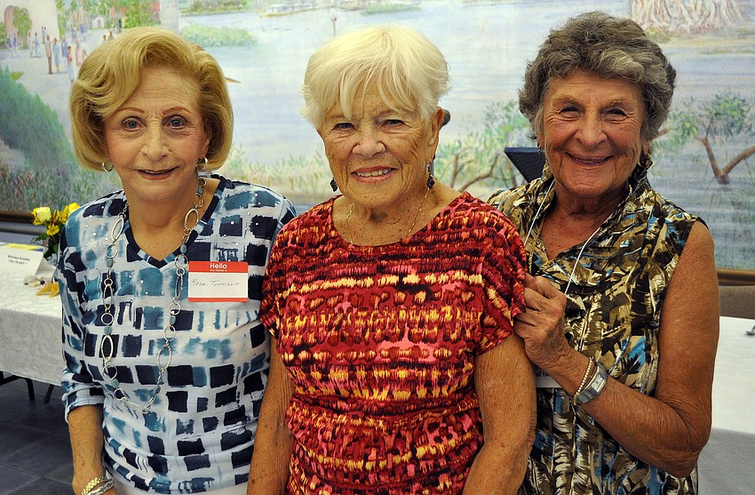 Rose Tomason, Madeline Raftery and Gladys Henry
