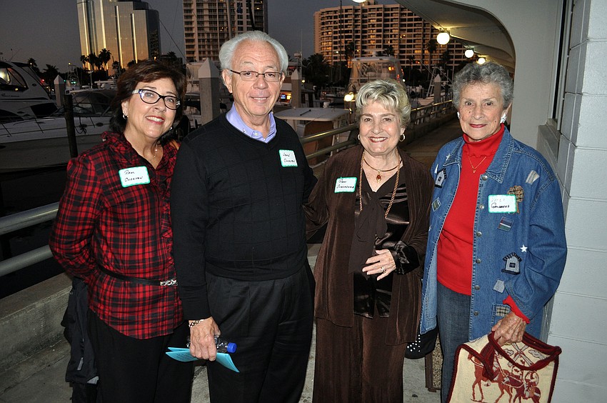 Pam and John Overton, Pam Stinchcomb and Viola Goldberry