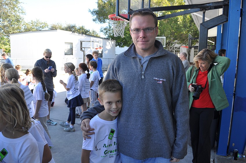 Jason Terrell and his son, Jaiden