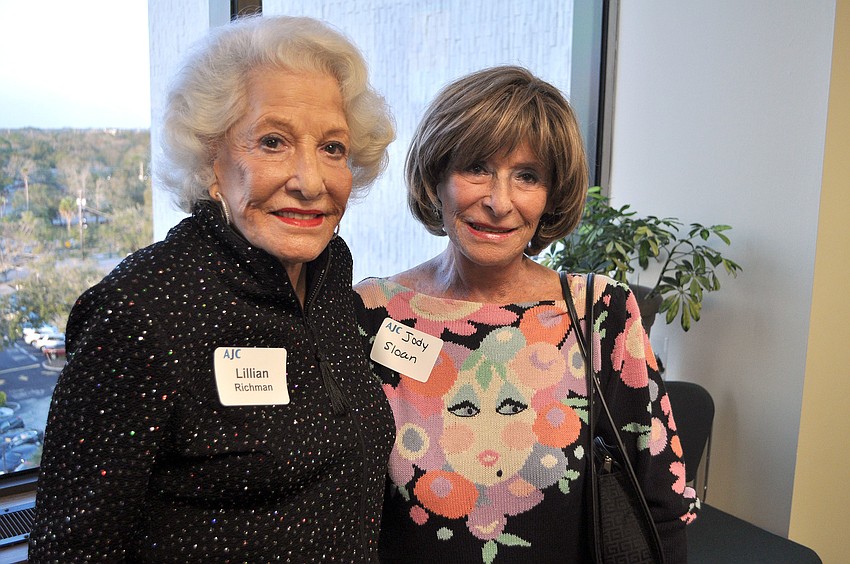Lillian Richman and Judy Sloan