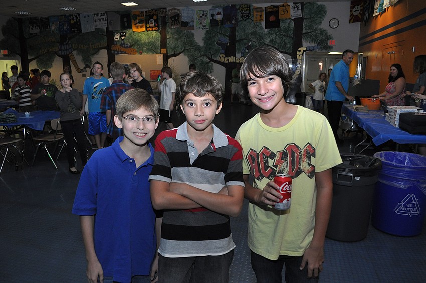 Samuel Zelin, Beau Agrawal and Julian Mercado