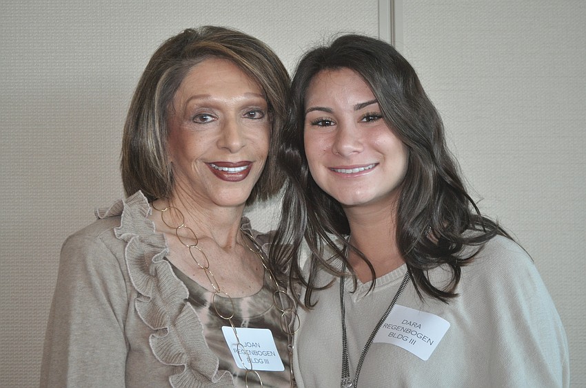 Joan Regenbogen and granddaughter, Dara
