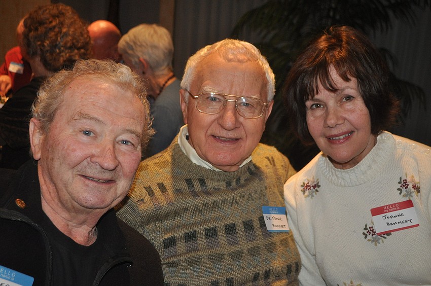 Fred Ross with Franz and Joanne Hummert