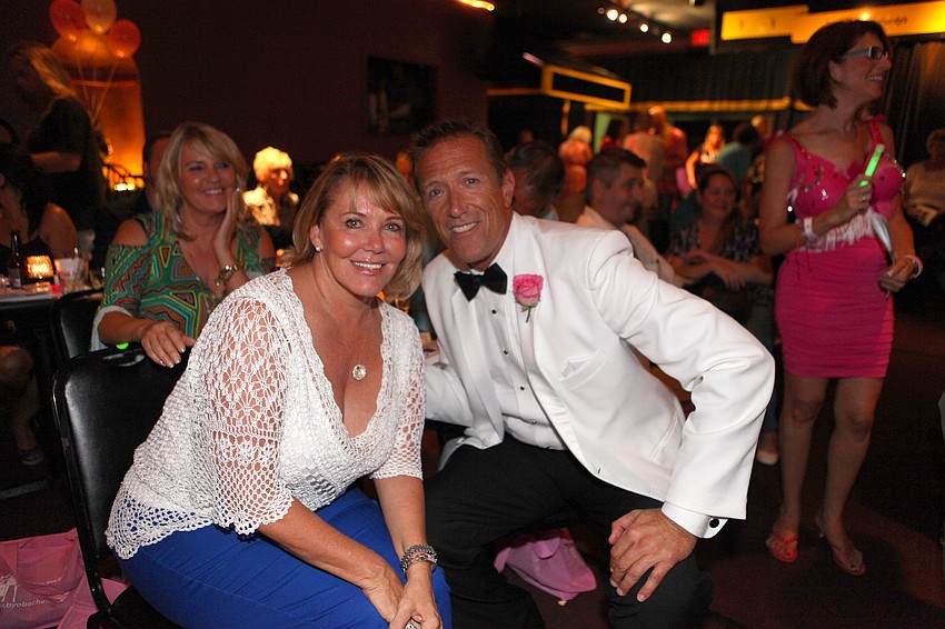 Veronica Meuser bought honorary bachelor Walt Willeyâ€™s package for $2000.