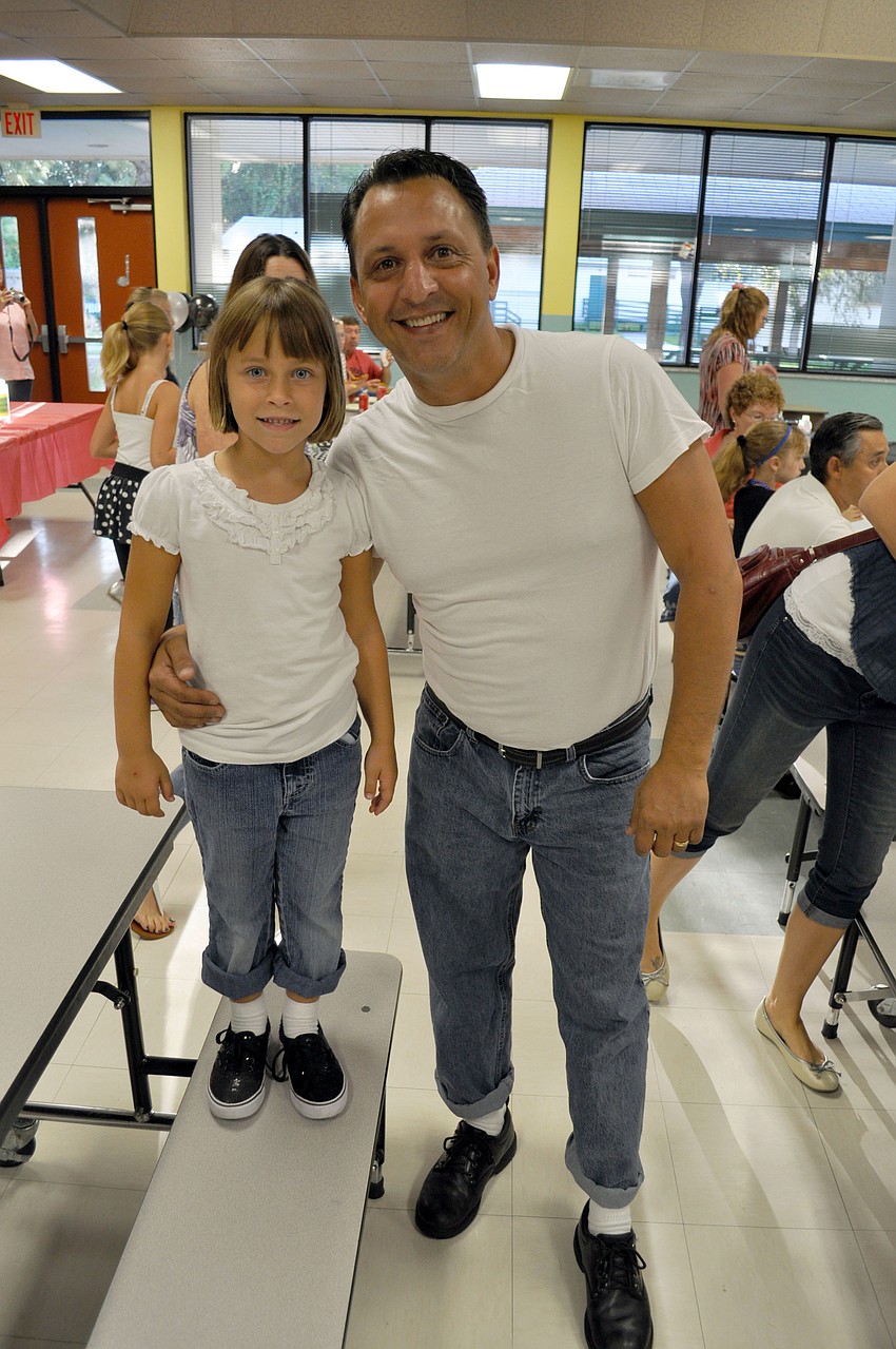 Rick Phillbert with his daughter Alyssa.