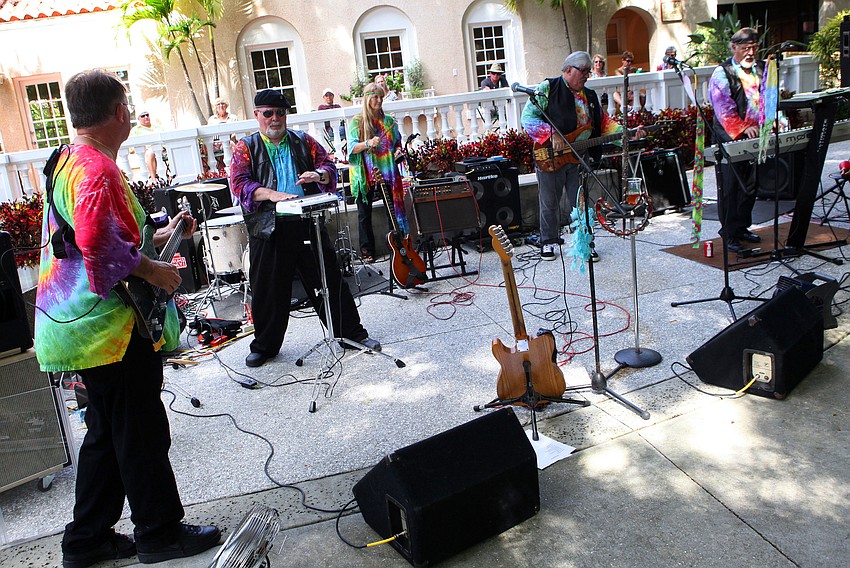 Yesterdayze rocks out at Selby Botanical Garden during the first Sunday of GartenFest.