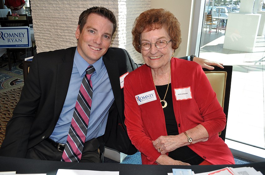 Corey Schaul and Ruth Strauss