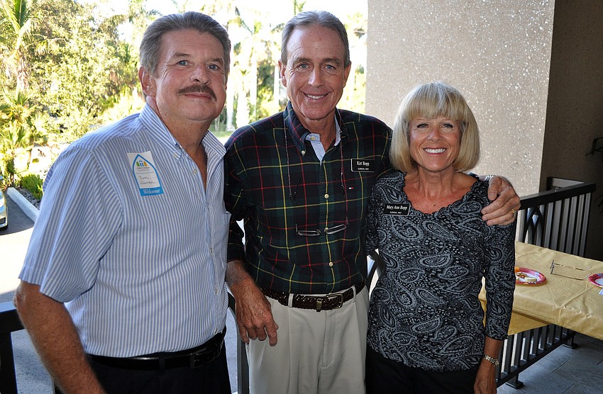 Tom Warren with Kirt and Mary Ann Bopp