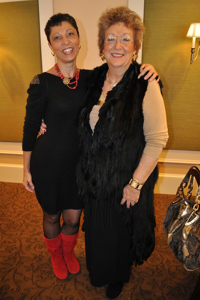 Violeta Mautner and Debbie Palmer represented Dillard's.