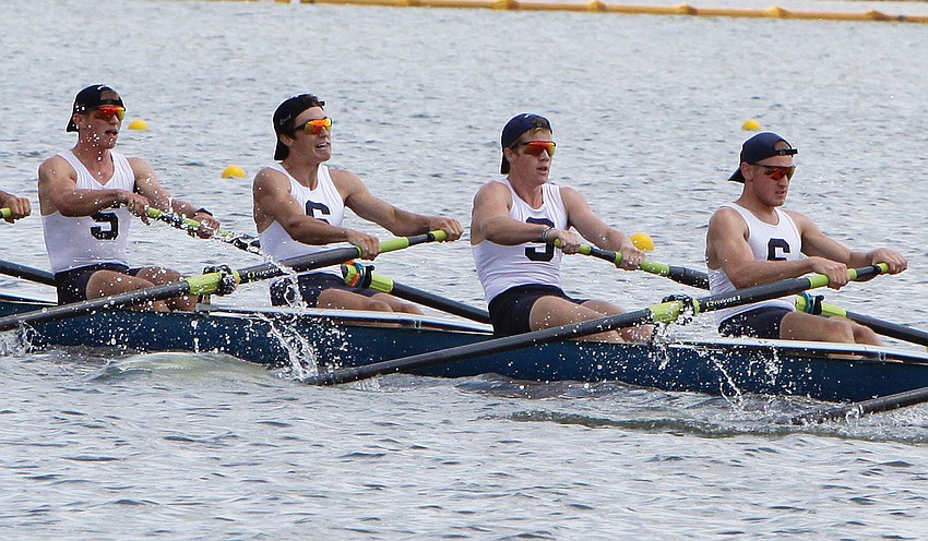 Sarasota Crew won the FSRA Sweep Championships regatta at Nathan Benderson Park.