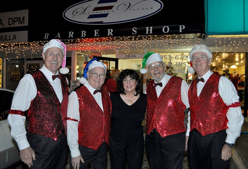 Jim Stoup, Glen Moon, Debbie Schneyer, Ken Rohrs and Bob Amer