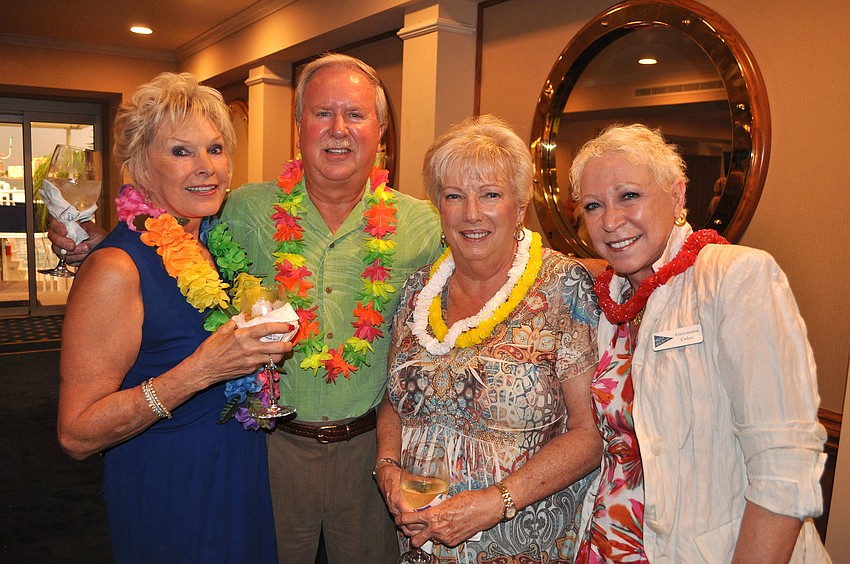 Judy and Duane Harms with Cynthia Stepp and Alexsandra Coles