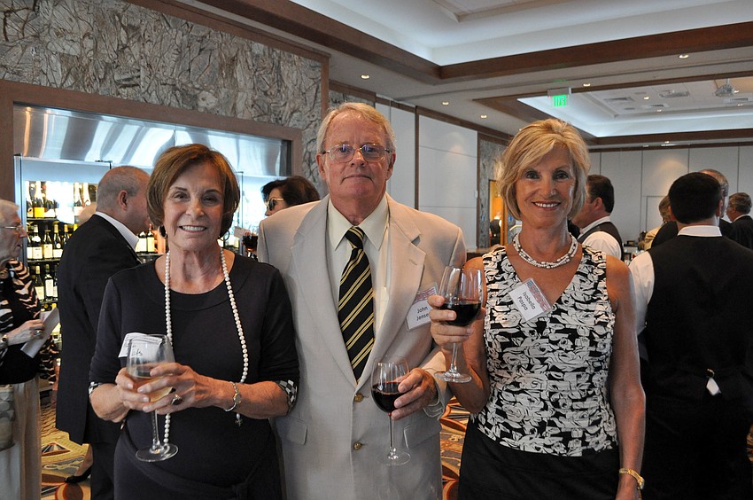 Marie Watts, John Jensen and Isabella Paspa