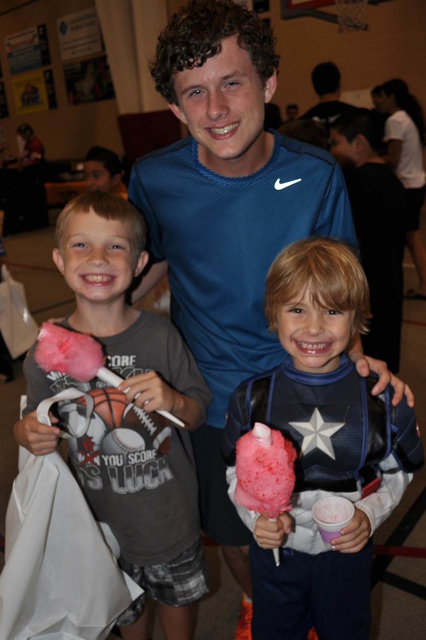 Connor Wicks came out with Colton and Carter Dulin.