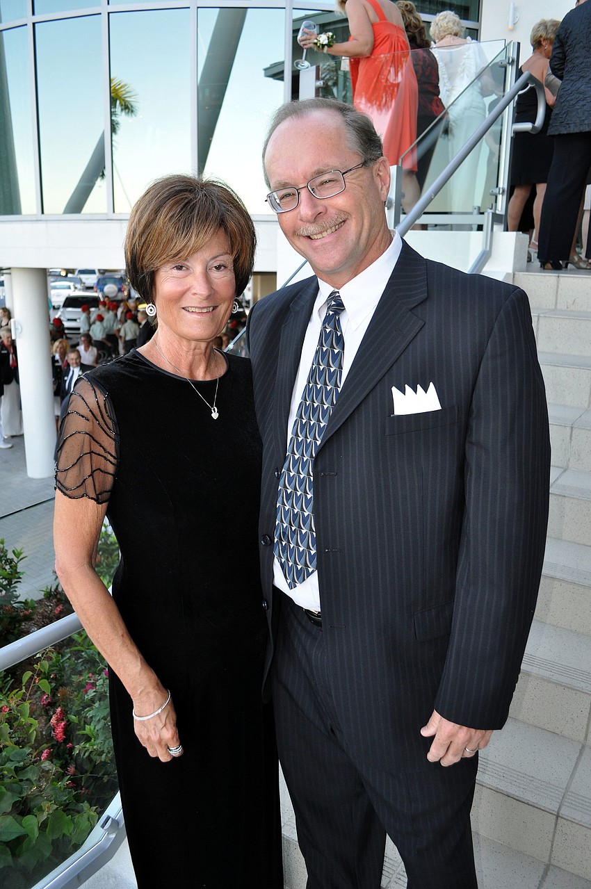 Lee Goodmanâ€™s mother, Connie Rannals, and Bill Rannals came all the way from Pennsylvania to see him become the new commodore of the Sarasota Yacht Club.
