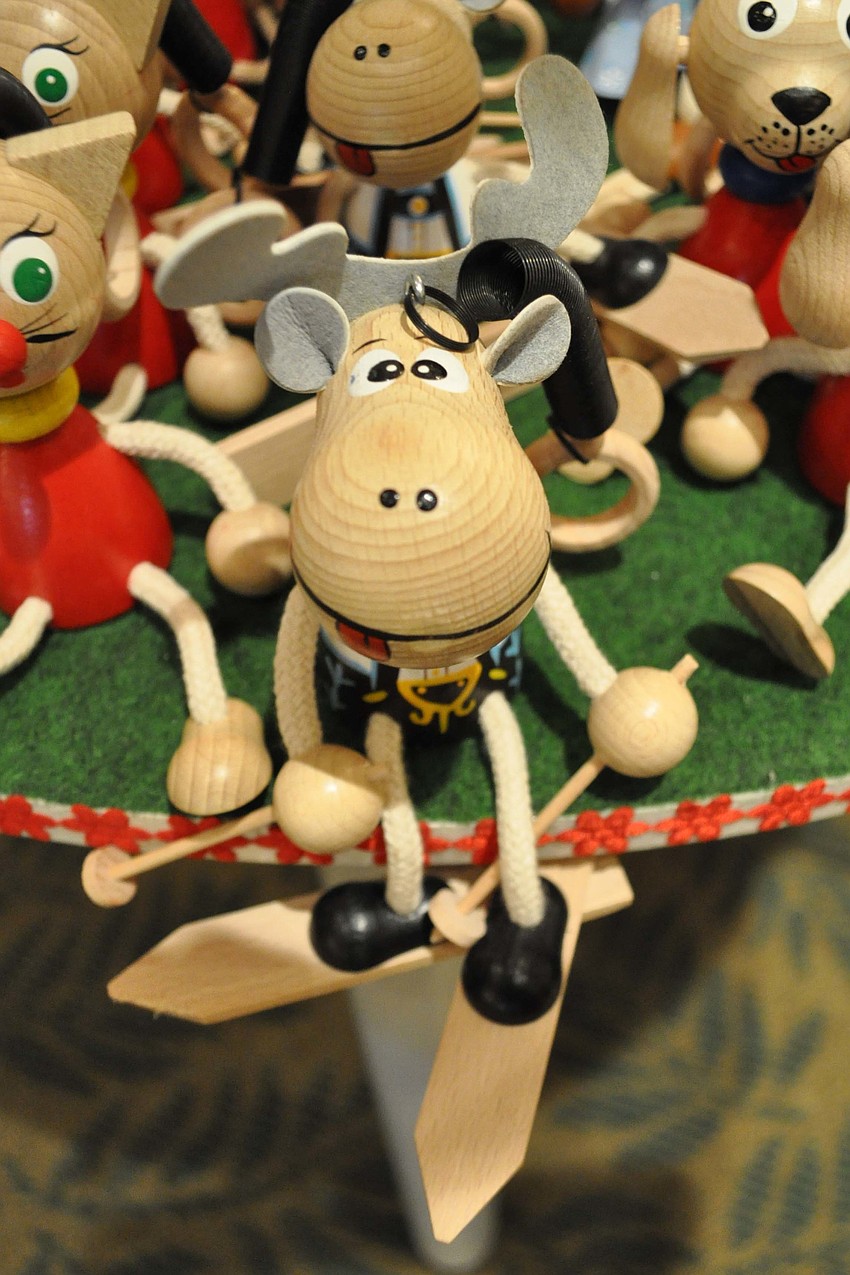 Items such as these Bouncies, from the store European Focus Village, drew a lot of attention.