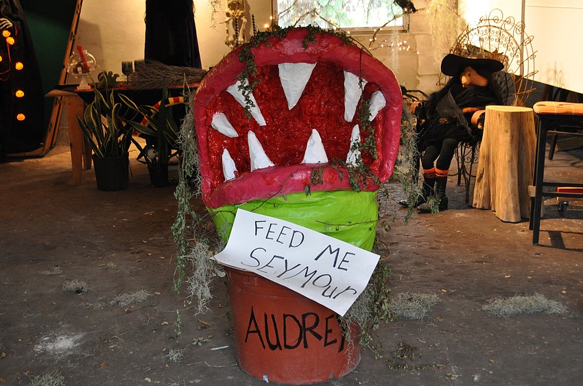 The gardenâ€™s decorations boasted some extra holiday spirit.