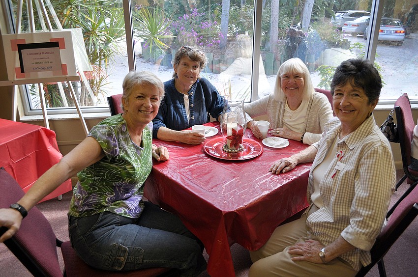 Liz Yerkes, Mary Pat Swamy, Mardene Eichhorn and Joan Roecker