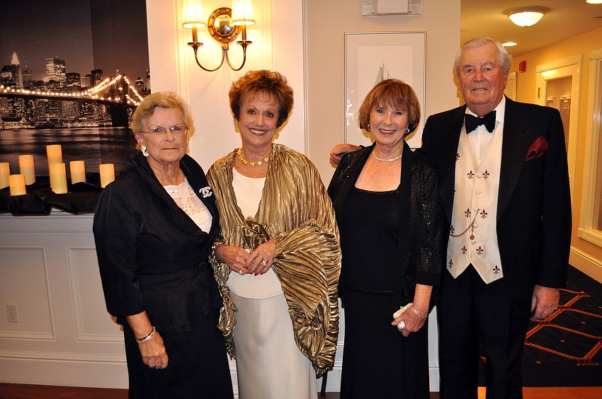 Judy Sande, Karen Gallagher, Joan Kiernan and Erv Sande