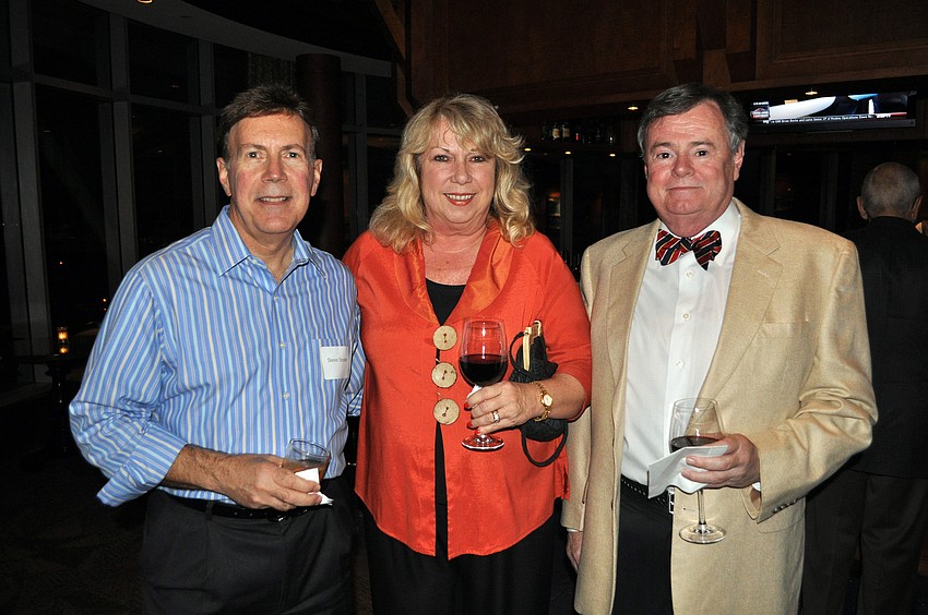 Steve Snyder, Janice Robinson and Dean Chesney