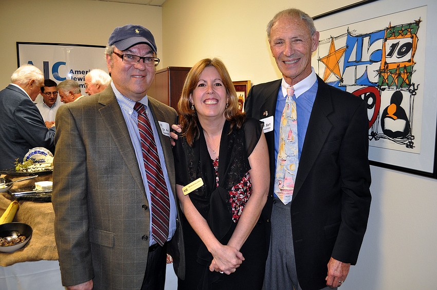Dr. Avi Yoskowitz, Monica Caldwell and Dr. Bart Levenson