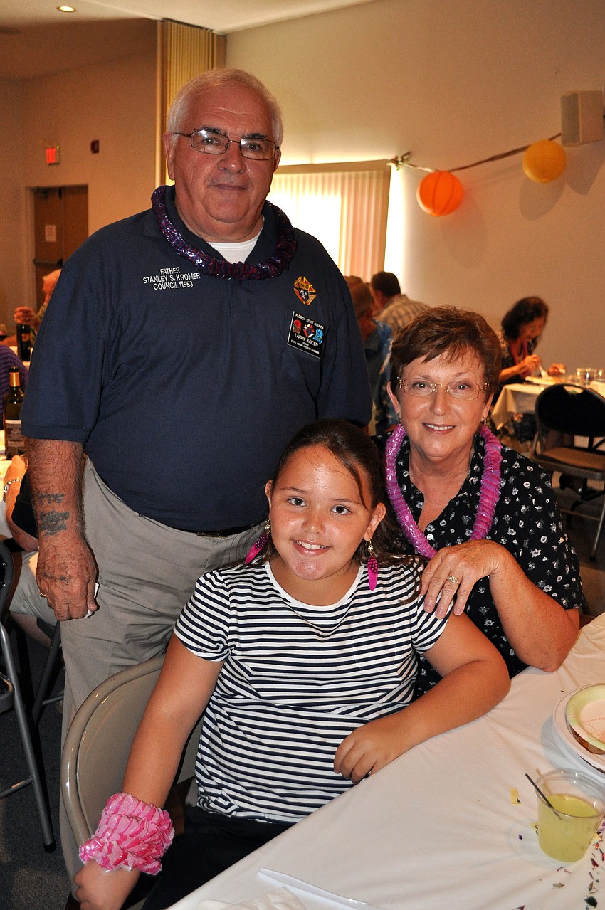 Larry and Nancy Kocen with Christina Demattia, 10