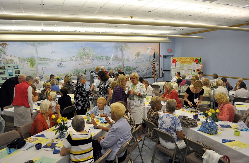 There were 90 women who attended the welcome back mass and luncheon for the womenâ€™s guild Tuesday, Oct. 16.